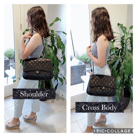 💓Sold💓Large Chanel Square Flap - Picture 16 of 16